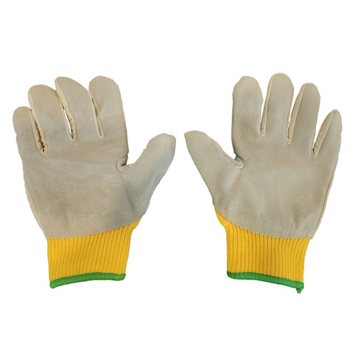 Metal Muncher Emerald CX® Cut-Resistant String Knit Leather Palm Gloves (A5)