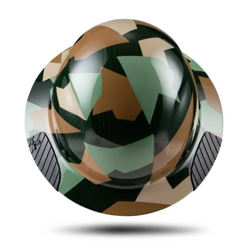 LIFT Safety® Dax Hard Hat Full Brim (Type 1 Class G/C) - Jungle Camo