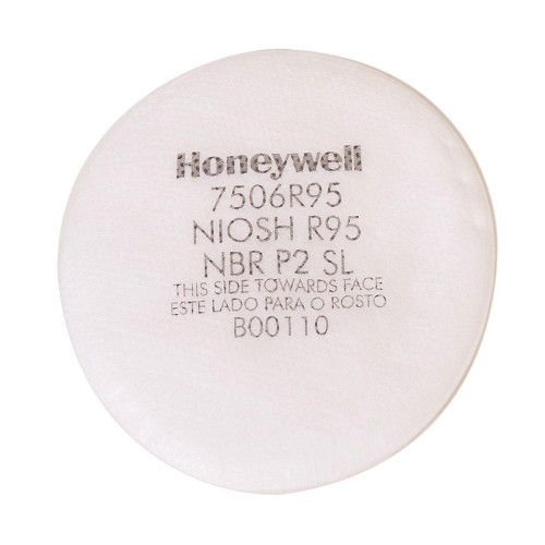 Honeywell North R95 Pad Filters For Air Purifying Respirators, N Series 10 Pack