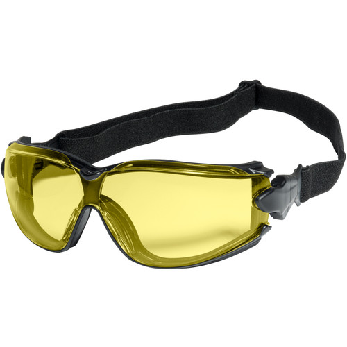 CHALLENGER II™ Amber Anti-Fog, Foam Lined Safety Goggles