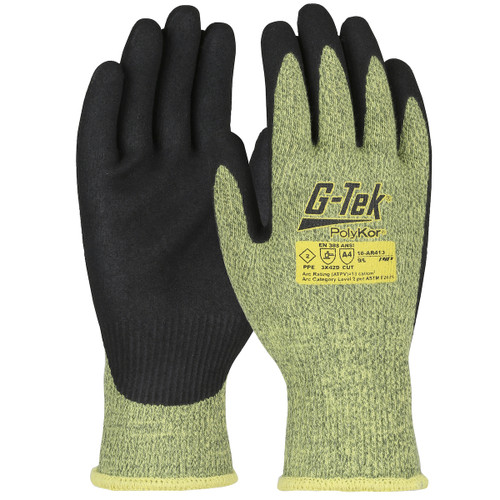 G-Tek® PolyKor® ARC Flash, PPE 2, Ansi Cut Gloves