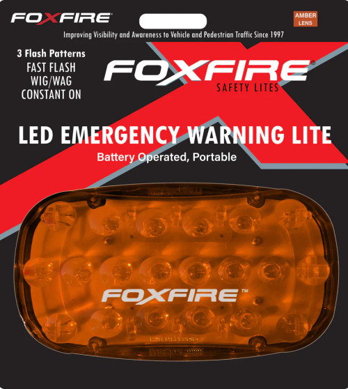 Fox Fire Surface Mount Magnetic LED Light Portable Amber - FL263-A