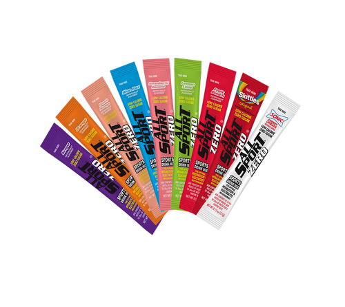All Sport® Zero Powder Sticks Variety Pack 500 Case, (10 Boxes of 50)
