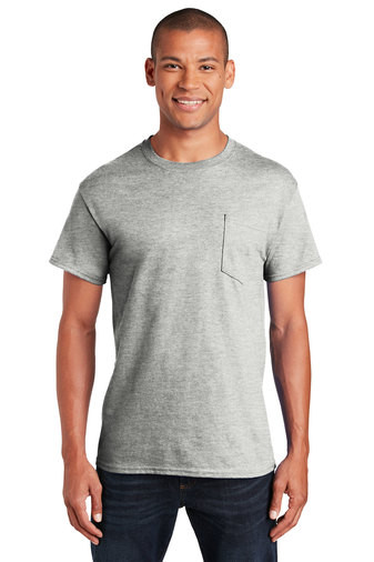 Gildan® - Ultra Cotton® Sport Gray 100% US Cotton T-Shirt with