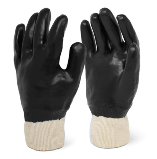 Elite Safety Products PVC Dipped Work Gloves w/ Knit Wrist (Sold by the dozen)