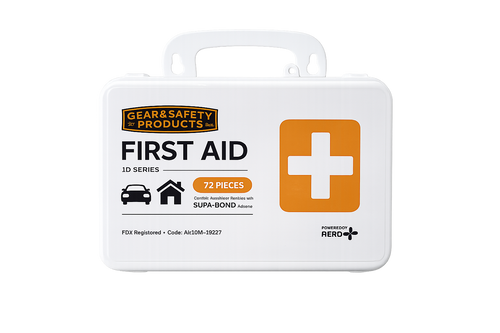 Gear & Safety 10 Person Weatherproof First Aid Kit 