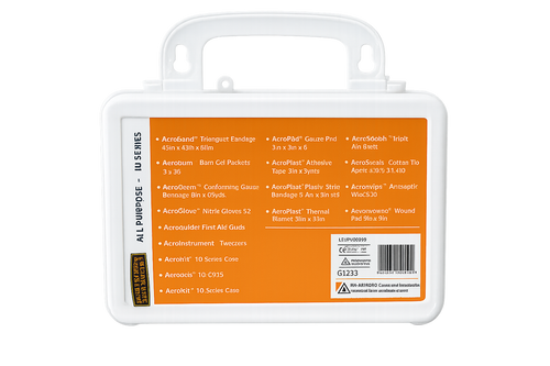 Gear & Safety 10 Person Weatherproof First Aid Kit 