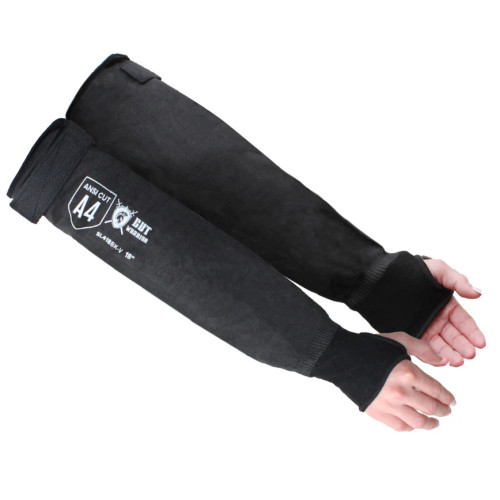 Elite Safety® Cut Warrior ANSI A4 Cut Resistant Sleeve W/ Velcro Strap