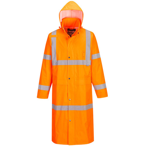 Portwest® Hi-Vis Rain Coat 48"