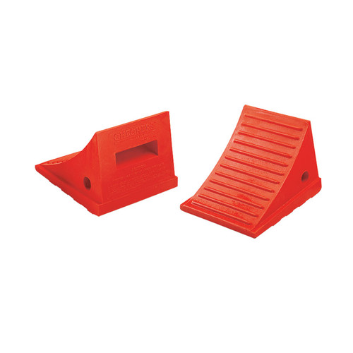 CHECKERS® General-Purpose Utility Wheel Chock - 30,000 lbs. Load Capacity - 27-35 in. Tire Diameter