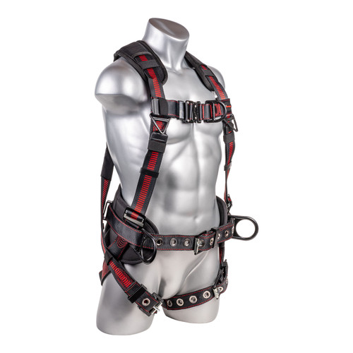 KStrong® Kapture™ Epic 5-Point Safety Harness w/ Tool Belt & D-Rings (ANSI) – S/M