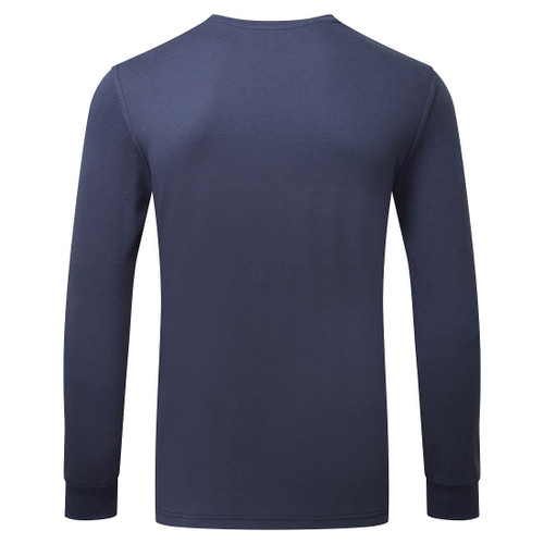 Portwest® FR727 - Bizflame Knit Women's FR Crew Neck Long Sleeve Shirt - Navy