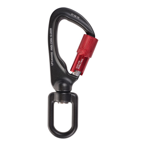 KStrong® Small Aluminum Swivel Load Indicator Carabiner (ANSI)