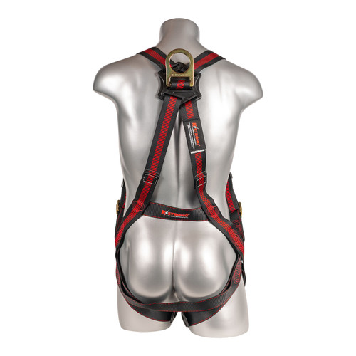 KStrong® Kapture™ Elite 5-Point Full Body Harness w/ Dorsal D-ring, Front D-ring, & MB Legs (ANSI)