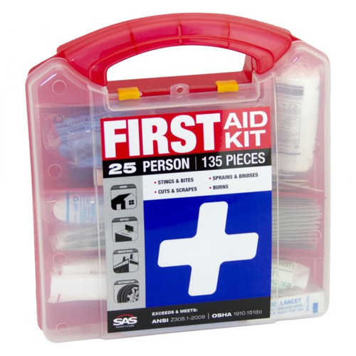 SAS Safety Corp SAS-6025 - SAS Safety Corp. 25-Person First Aid Kits