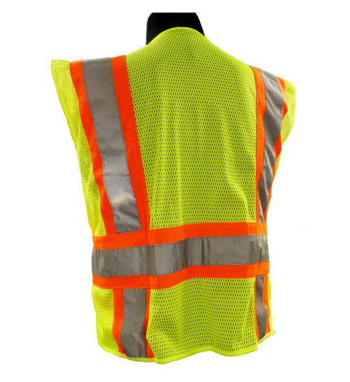 Forester® Two-tone Public Safety Vests Back