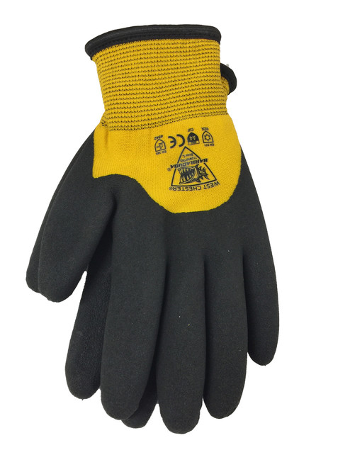 ANSI A4 - Insulated, Knuckle Dipped Bi-polymer Cut Resistant Gloves  ## 713WCG ##