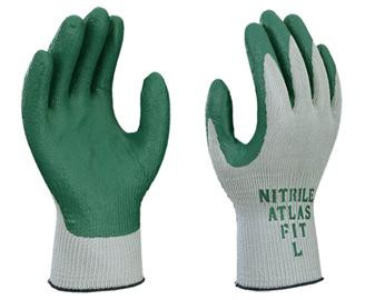 SHOWA® ATLAS® Nitrile Palm Coated String Knit Gloves Palm Coated