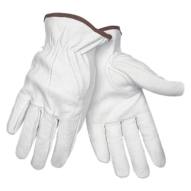 Liberty Safety® White Fleece-Lined Goatskin Top Grain Leather Work