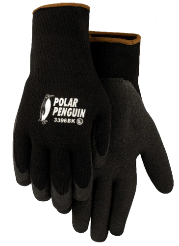 Majestic – Polar Penguin Black Foam Latex Palm Coated Glove - Gear