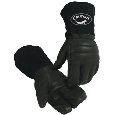 Caiman® 1398 - PolaPile Insulated Winter Snowmobile Gloves : Leather Work  Gloves : Work Gloves