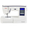 Janome Skyline S3 Anniversary Edition computerized sewing machine, front view showing LCD touchscreen and updated design