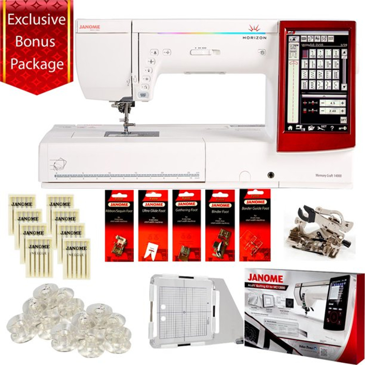 Janome Memory Craft 6650 Computerized Sewing + Quilting Machine