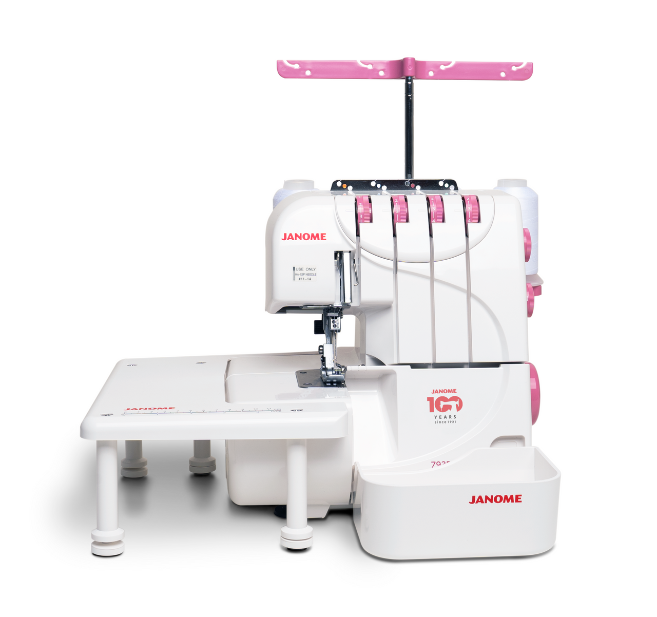 Janome Mylock Serger and Older Sewing Machine Foot Control