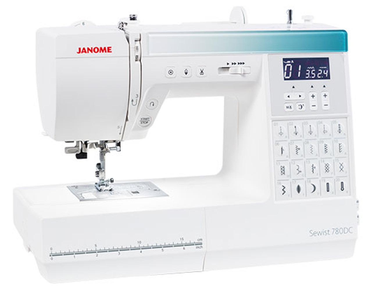 Janome Sewist 780DC Computerized Sewing Machine with Bonus Bundle