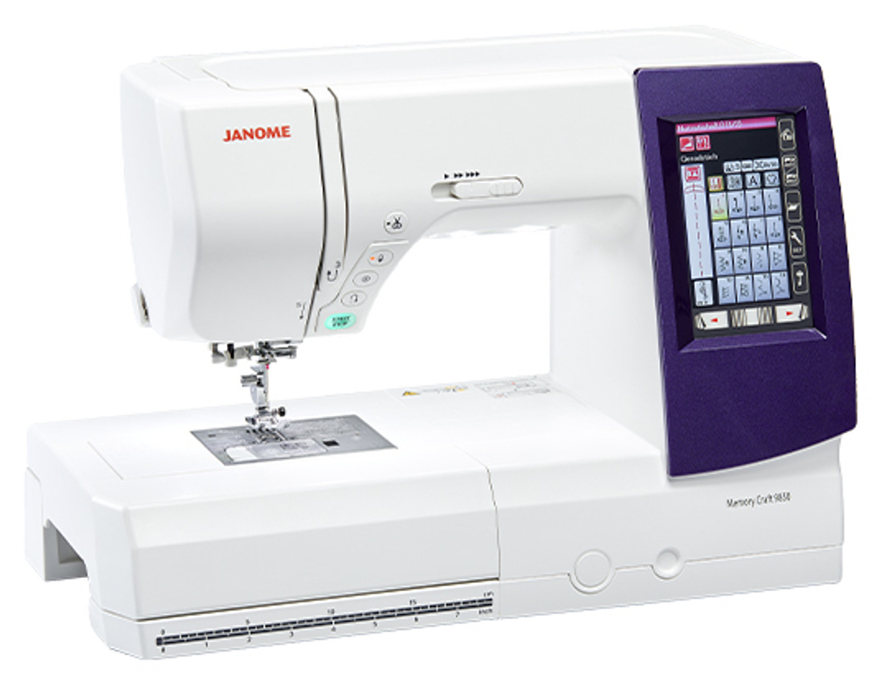 Janome Memory Craft 9850 Sewing and Embroidery Machine with