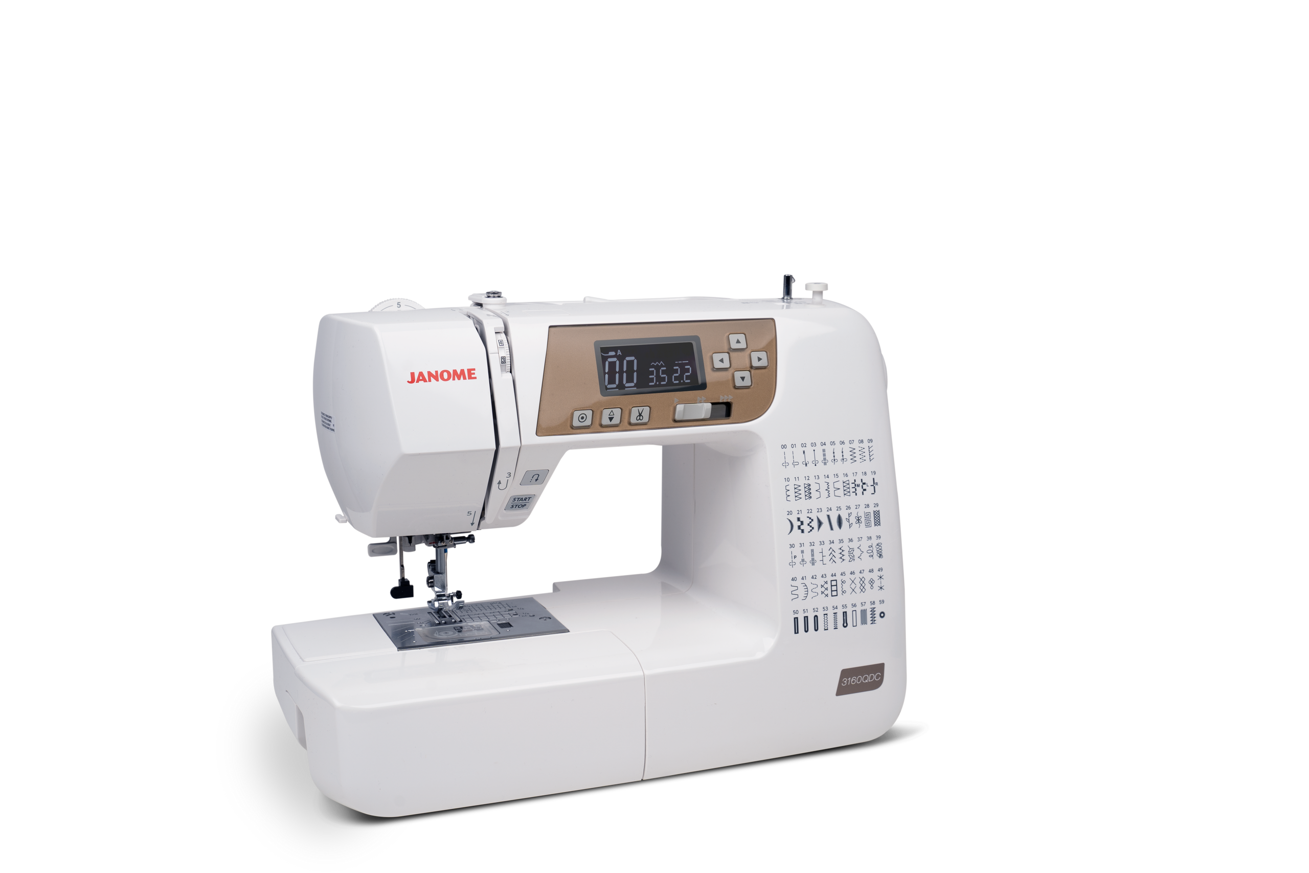 Janome HD5000 Sewing Machine with Bonus Package