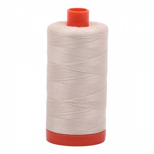 Light Beige Aurifil 50 wt Mako Cotton