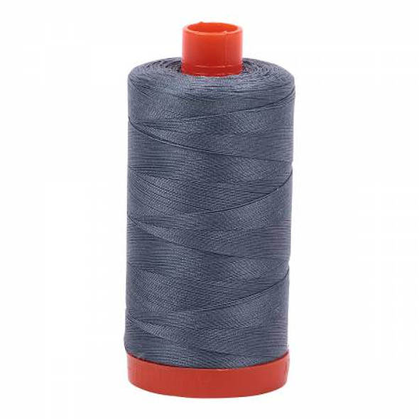 Aurifil Mako Cotton Thread Solid 50wt 1422yds Dark Grey