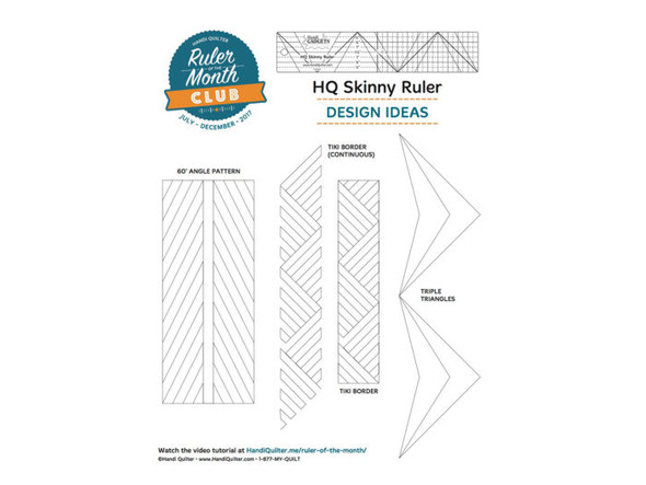 Design ideas for HQ Skinny Ruler