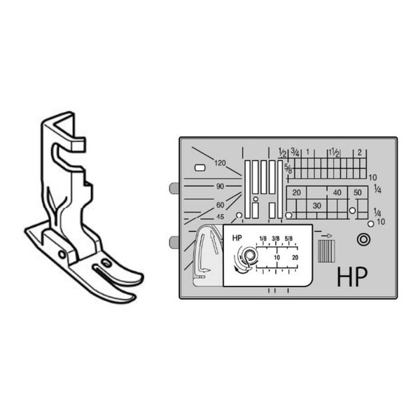 Janome Professional Grade HP Foot and Plate