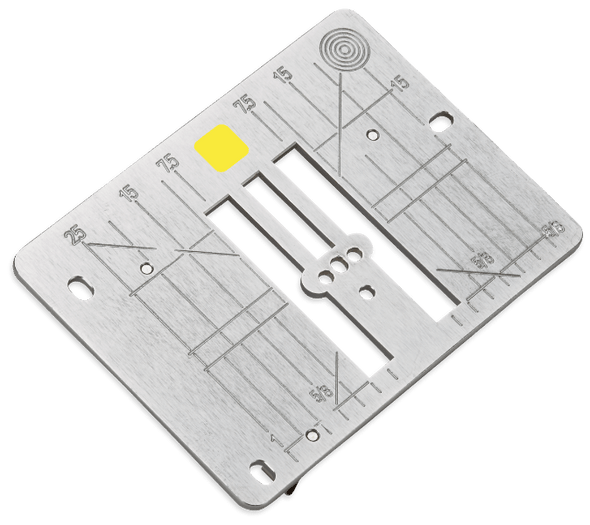 Punch stitch plate for 8 series Bernina Sewing Machines
