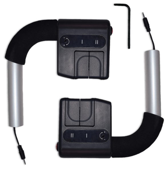BERNINA Q Series Palm Precision Handles set for Q16, Q20, and Q24 longarm quilting machines