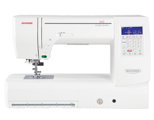 Janome Memory Craft Horizon 8200QCP Sewing Machine (Used < 1 month)