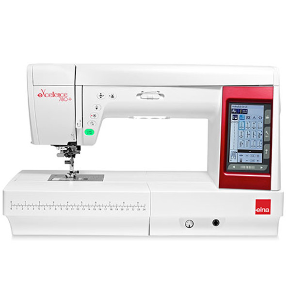 Elna eXcellence 780+ Computerized Quilting Sewing Machine with Bonus Package,  Same as Janome 9450