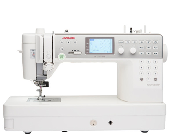 Janome Memory Craft 6700 Professional (Same as Elna 720Pro) side