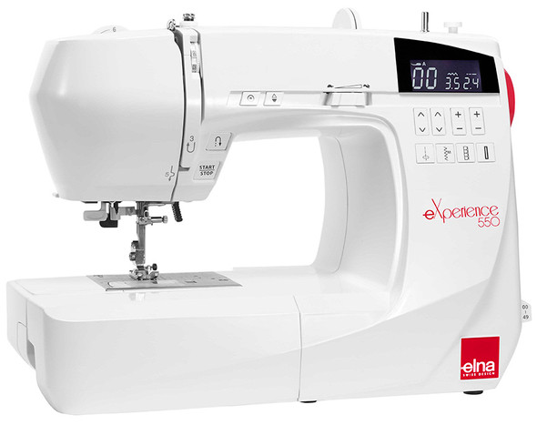 Elna eXperience 550 Computerized Sewing Machine with Bonus Package side