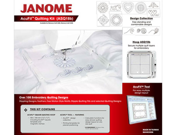 Janome AcuFil Quilting Kit for 550e, 500e, 400e