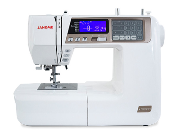 Janome 4120QDC-T Computerized Sewing Machine (Used < 1 Month)
