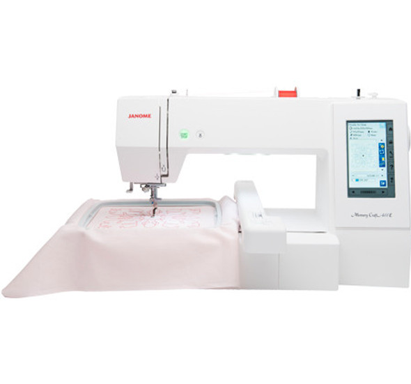 Janome Memory Craft 400e Embroidery Only (Used <1 Month)