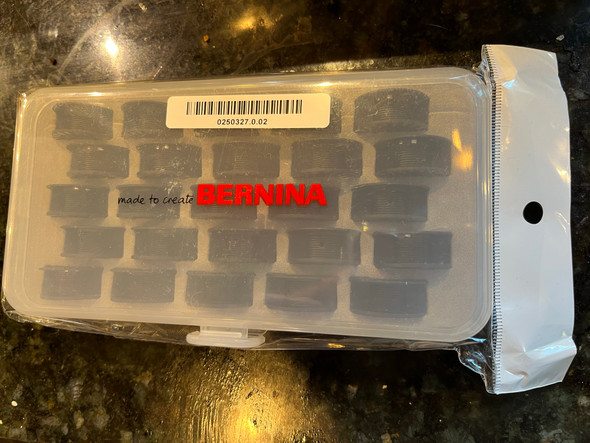 BERNINA 4, 5, 7 Series Bobbins 25 Pack Case