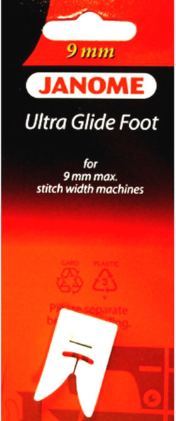 Janome Ultra Glide Foot for 9mm machines to sew over sticky materials