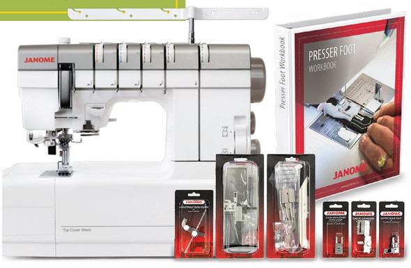 Janome CoverPro 3000 Professional with Bonus