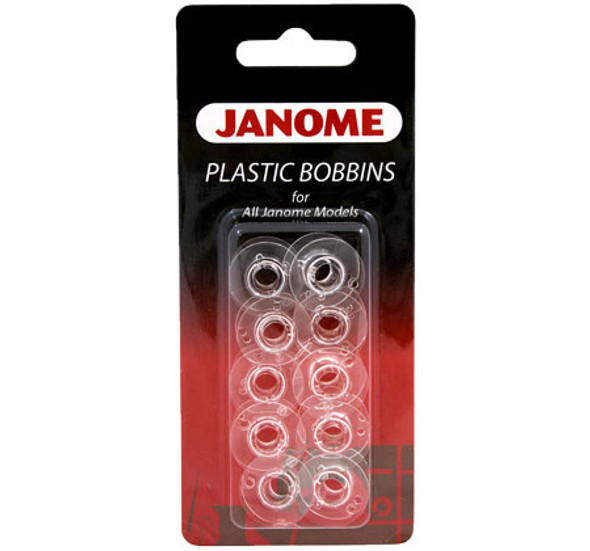 JANOME Pre-wound Bobbins BLACK 108/Box - RAPREWB108 - 708038743912