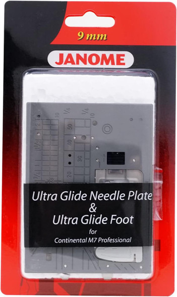 Janome Ultra Glide Foot and Needle Plate for M6, M7, M8, CM17