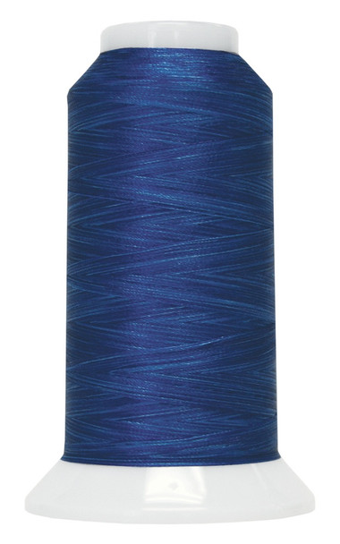 Superior Threads Variegated cone in medium and dark blue